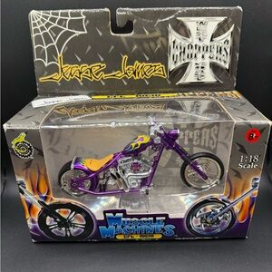 Muscle Machine West Coast Chopper Jesse James Custom 1:18 Diecast Y2K Rare